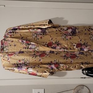 Floral robe